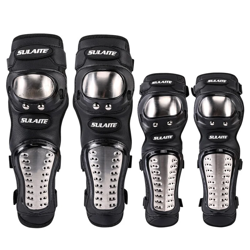 Motorcycle Gear Bundle - 4 قطعة/المجموعة دراجة نارية نيباد الفولاذ