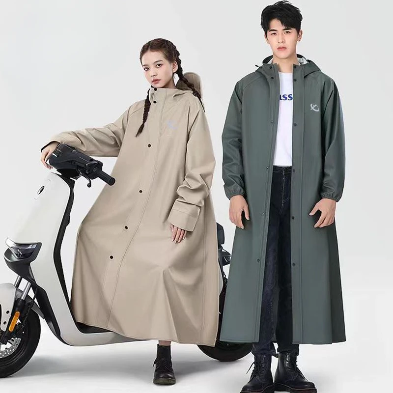 معطف واق من المطر طويل وسميك ل - مراجعة Motorcycle Gear Mens وسعره