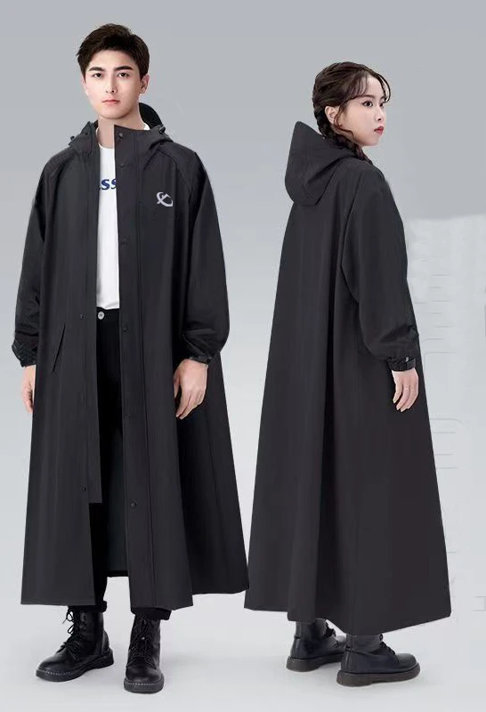 معطف واق من المطر طويل وسميك ل - مراجعة Motorcycle Gear Mens وسعره