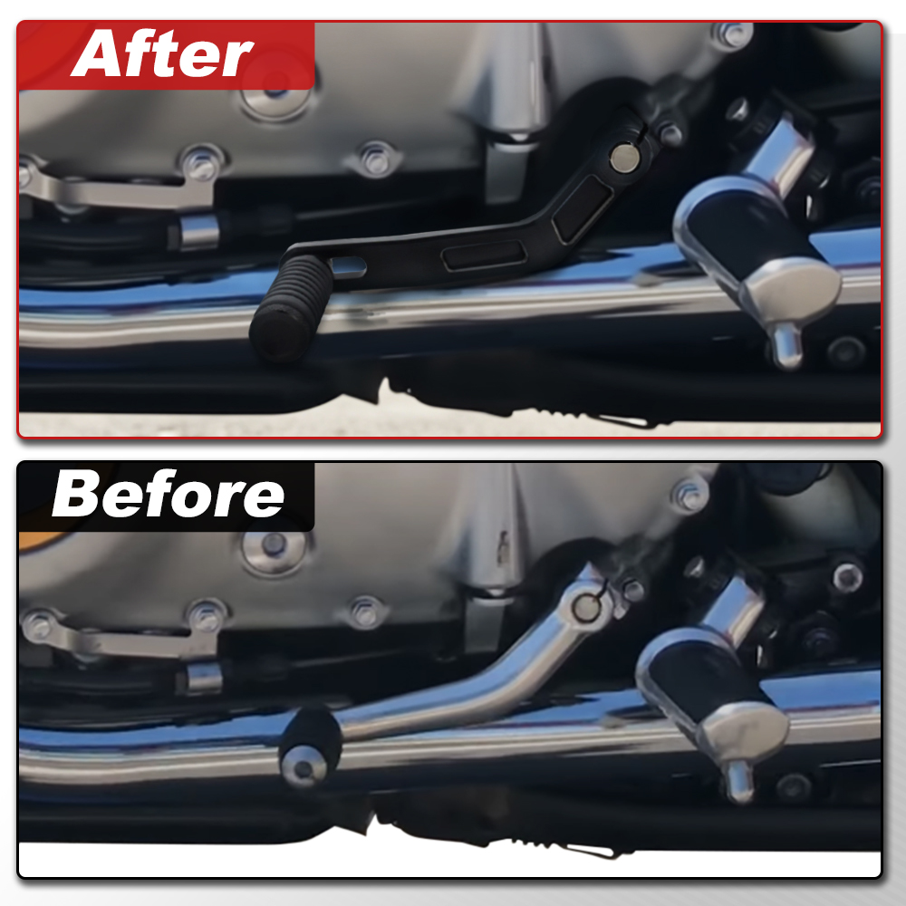 دواسة فرامل وذراع ناقل حركة لل - مراجعة Motorcycle Gear Shifter وسعره