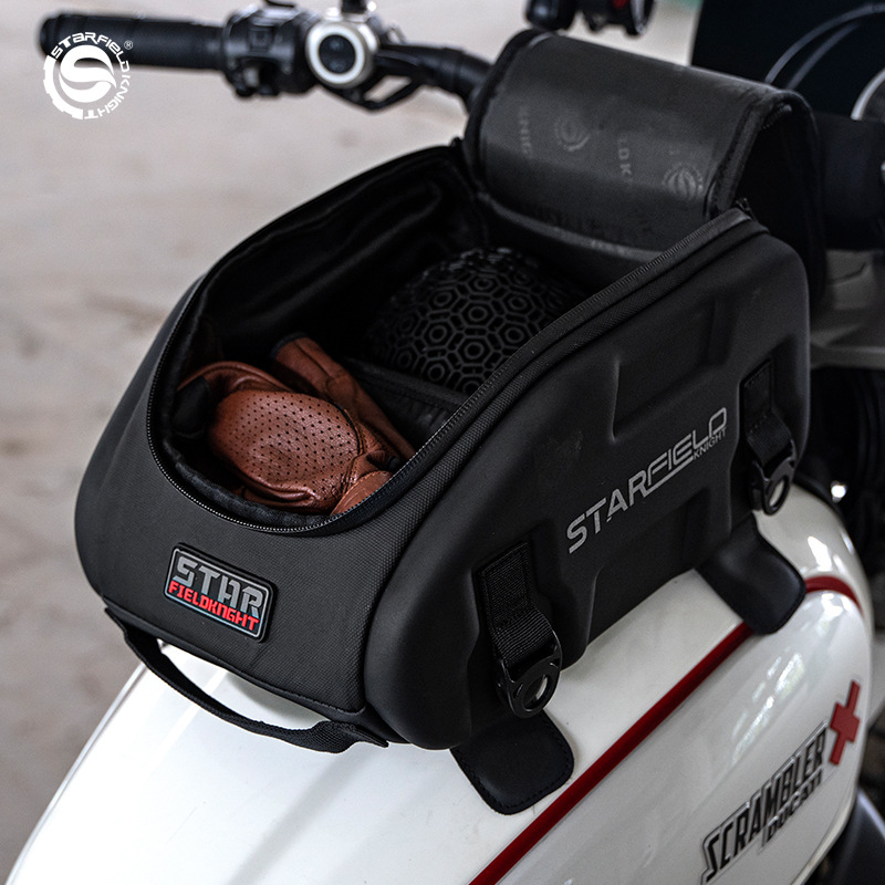 حقيبة دراجة نارية متعددة الوظا - مراجعة Motorcycle Gear Garage Storage وسعره