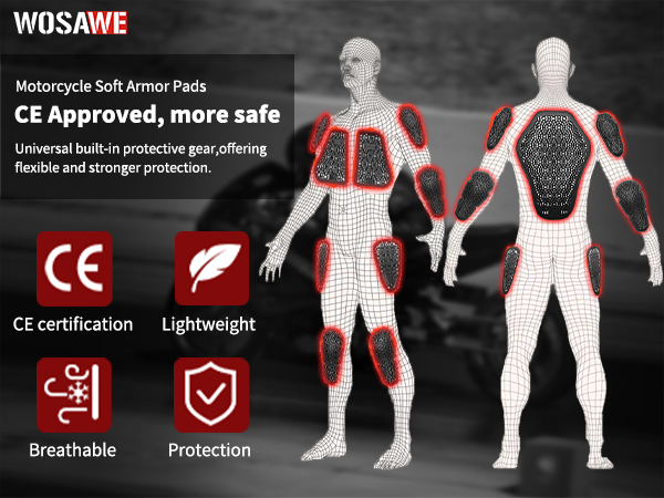 CE المستوى 1 موتو دراجة نارية  - مراجعة Motorcycle Gear Protection Levels وسعره
