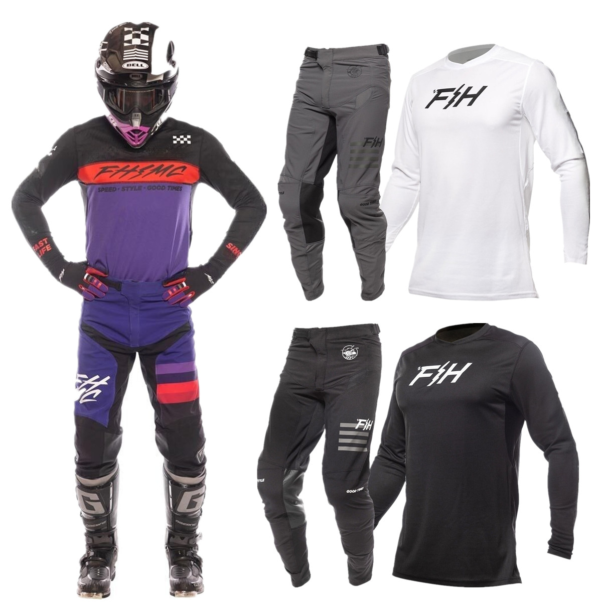 2026 FH موتوكروس مجموعة تروس ا - مراجعة Motorcycle Gear Bundle وسعره