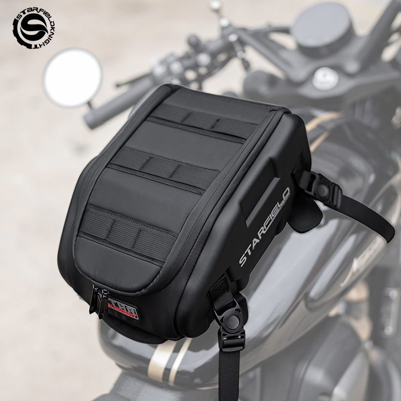 حقيبة دراجة نارية متعددة الوظا - مراجعة Motorcycle Gear Garage Storage وسعره
