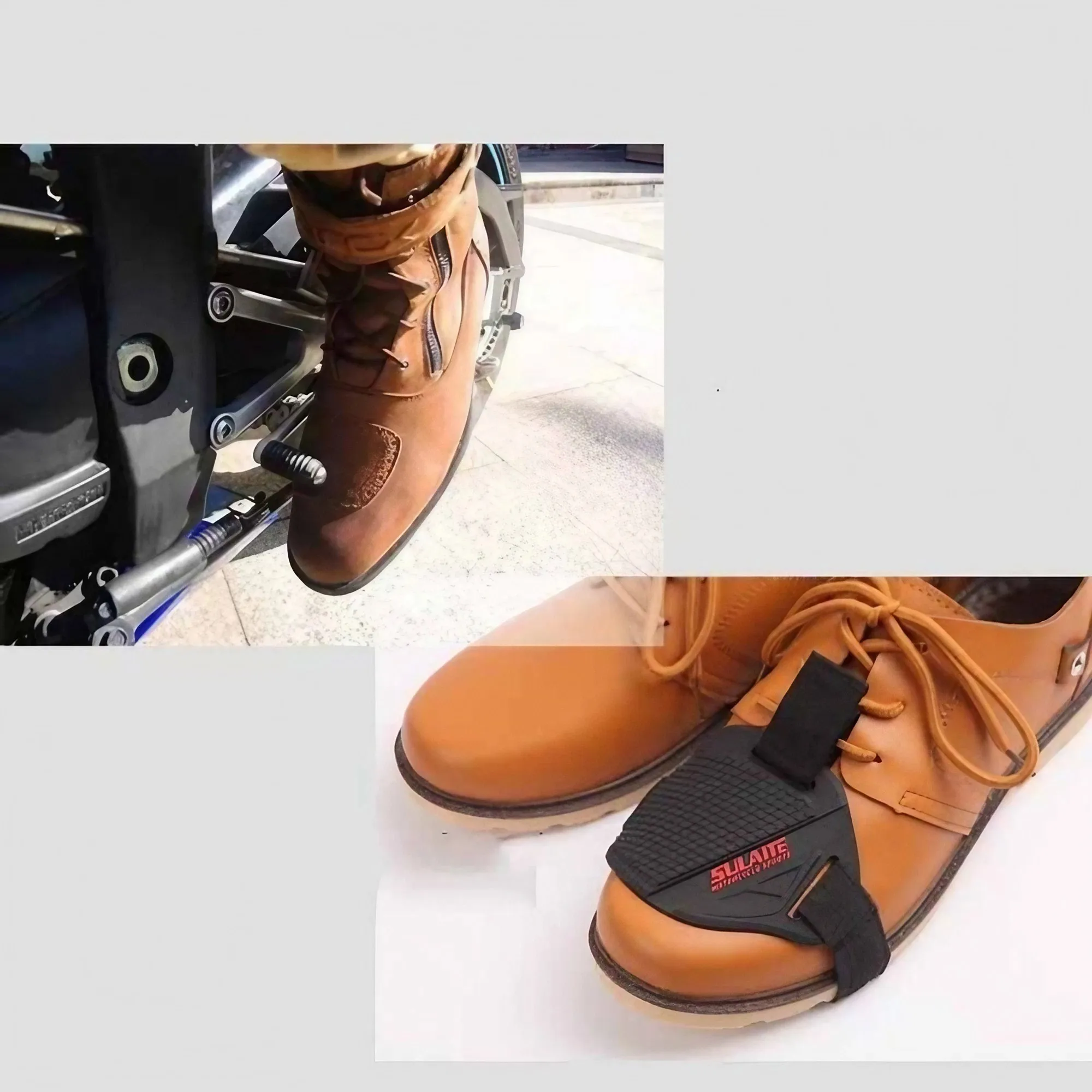 واقي مطاطي لناقل الحركة في الد - مراجعة Motorcycle Gear Shifter وسعره
