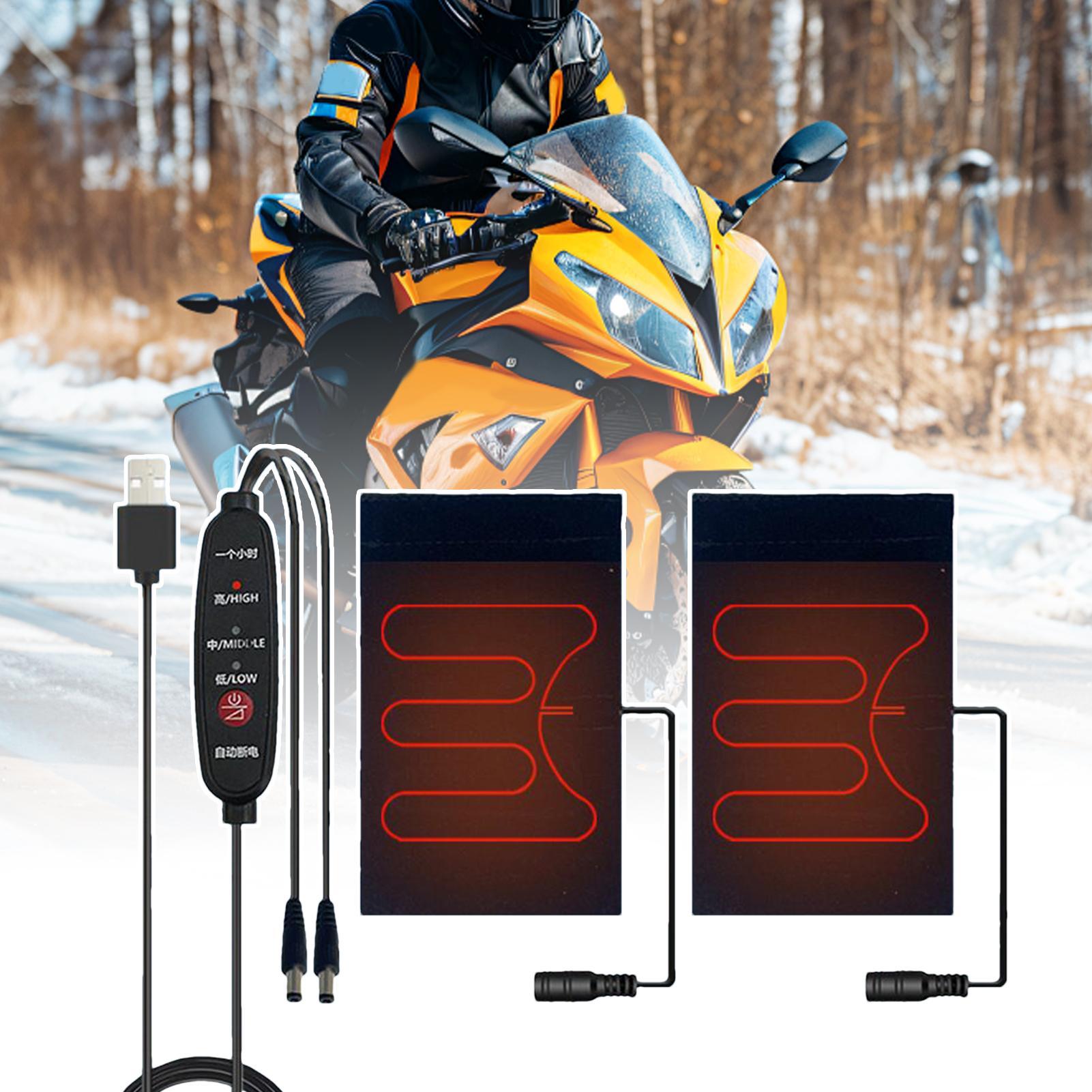 سخان المقود 5 فولت ساخن دراجة  - مراجعة Motorcycle Gear Protection Levels وسعره