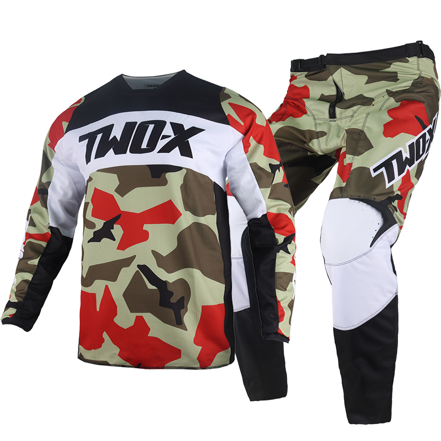 طقم جيرسي وسروال تي دو-إكس للد - مراجعة Motorcycle Gear Bundle وسعره
