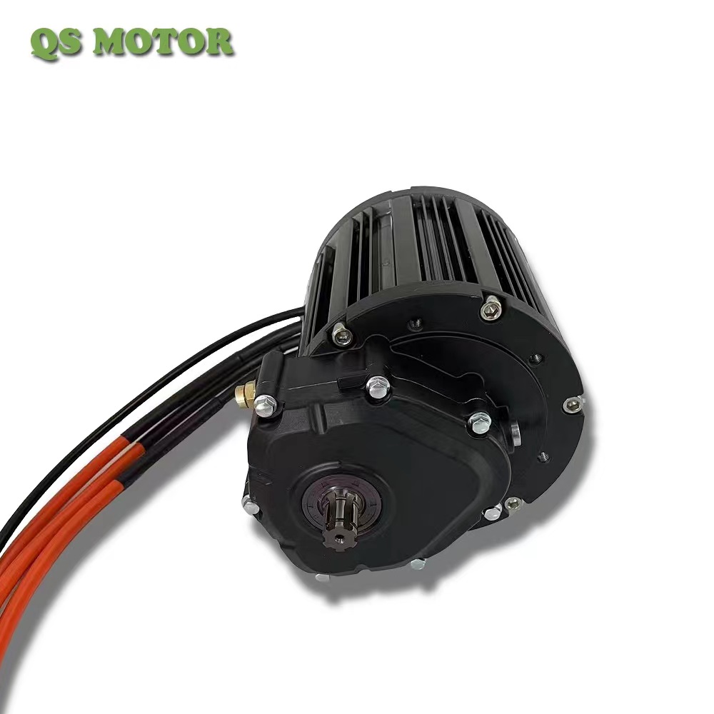 محرك كهربائي QS 138 V3 90H بقو - مراجعة Gearbox Motorcycle وسعره