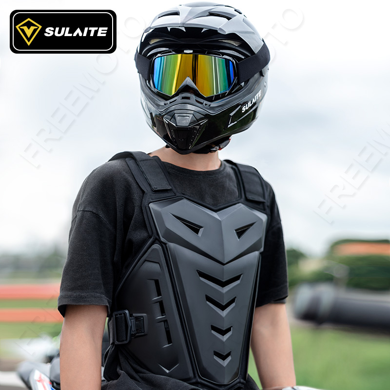 SULAITE-درع الجسم موتوكروس ، س - مراجعة Motorcycle Gear Mens وسعره