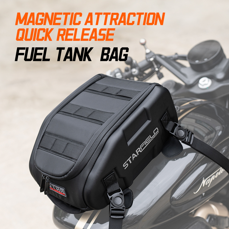 حقيبة دراجة نارية سوداء من SFK - مراجعة Motorcycle Gear Garage Storage وسعره