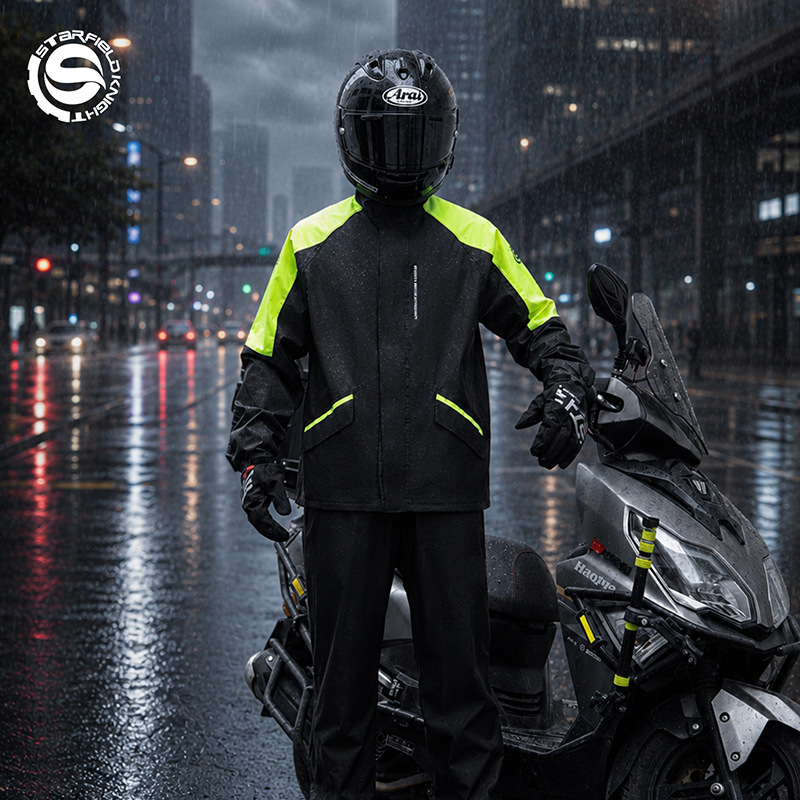 بدلة مطر للرجال والنساء، سترات - مراجعة Motorcycle Gear Mens وسعره