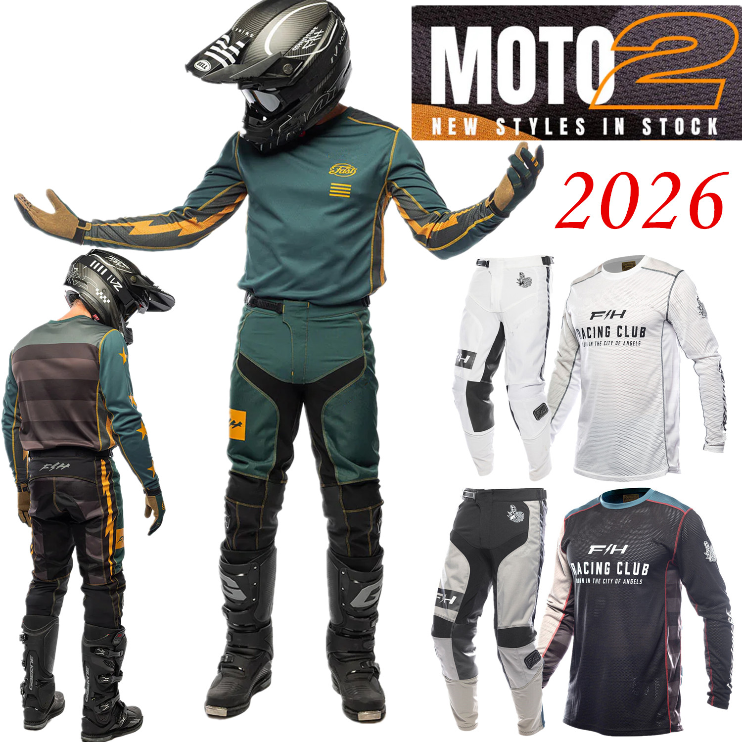 2026 FH MX عدة على الطرق الوعر - مراجعة Motorcycle Gear Bundle وسعره