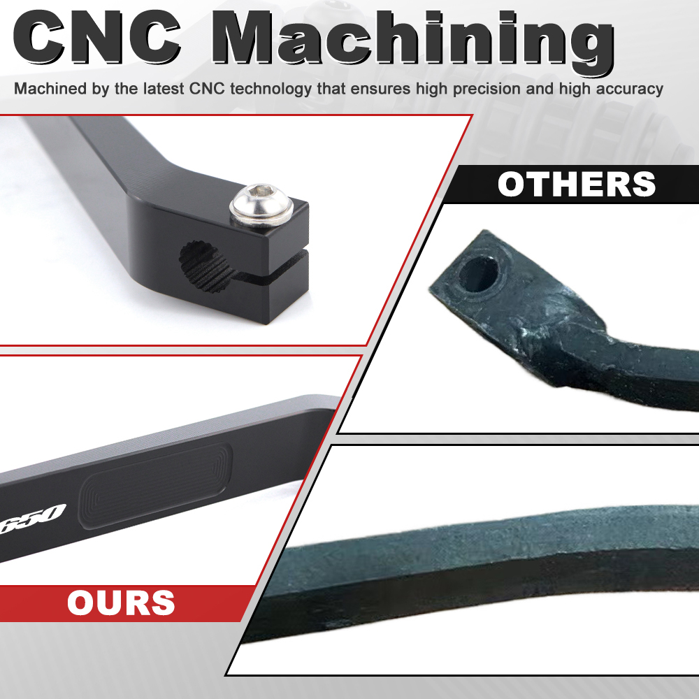 ذراع ناقل حركة من الألومنيوم C - مراجعة Motorcycle Gear Shifter وسعره