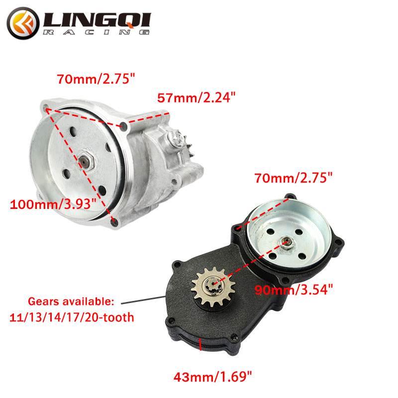 ضرس سلسلة LINGQI-Clutch للدراج - مراجعة Gear Clutch Motorcycle وسعره