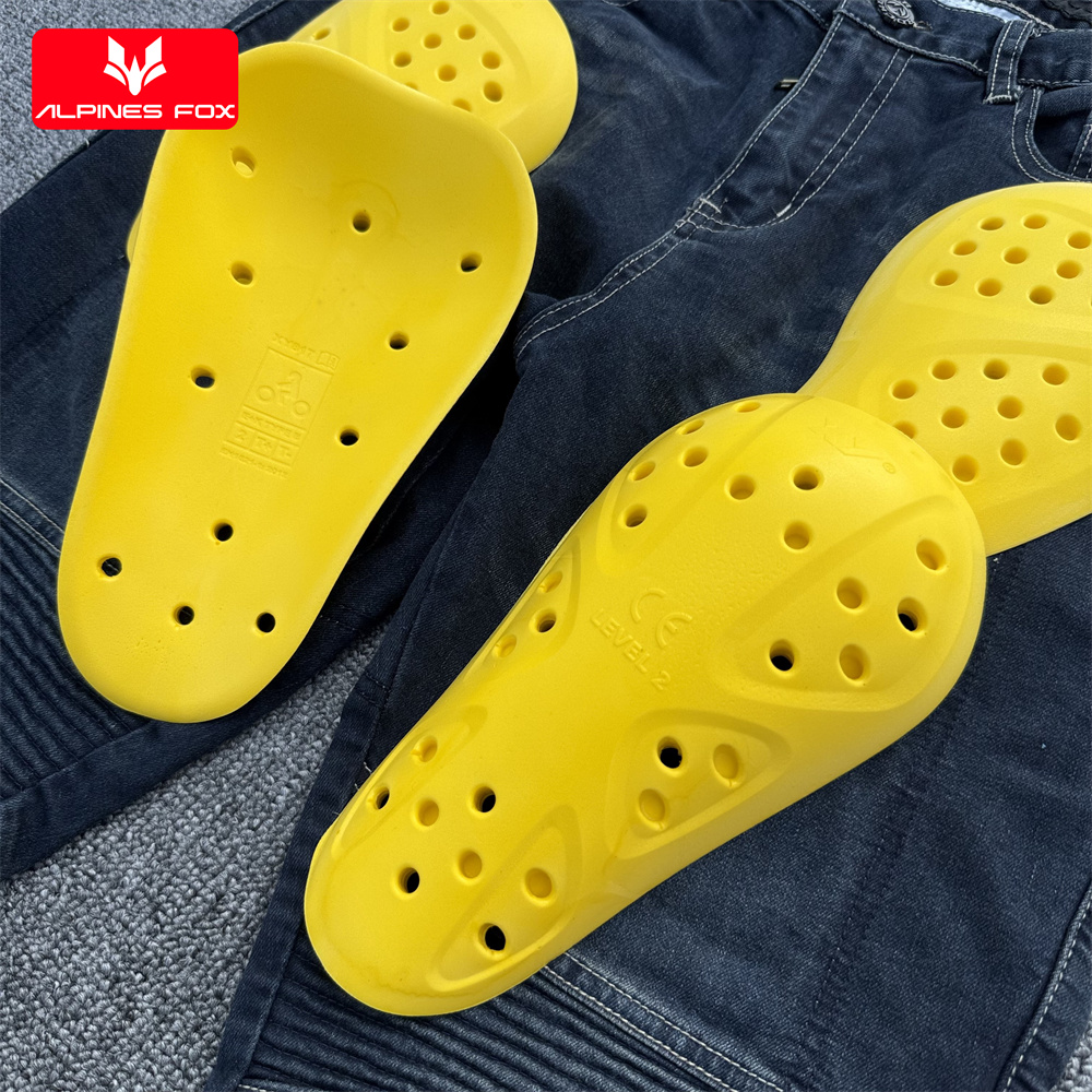 واقيات الركبة والورك المعتمدة  - مراجعة Motorcycle Gear Protection Levels وسعره